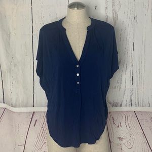 Amour Vert Top Blue S Oversized